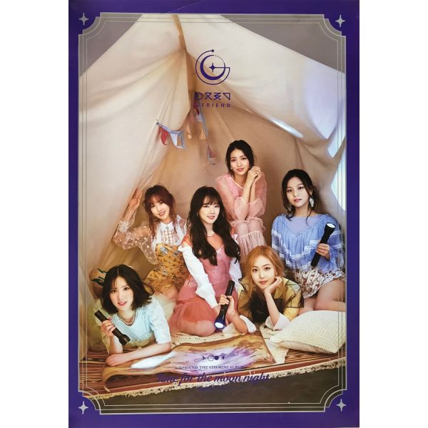 여자친구 | GFRIEND | 6TH MINI ALBUM [ TIME FOR THE MOON NIGHT ] | POSTER ONLY Online - Image 2