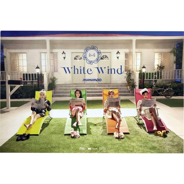 마마무 | MAMAMOO | 9TH MINI ALBUM [ WHITE WIND ] | POSTER ONLY For Discount