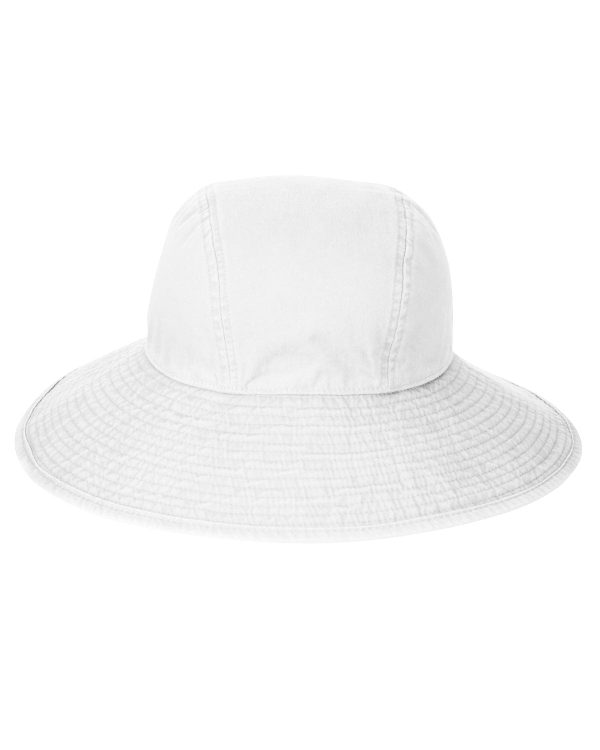 Adams Ladies Sea Breeze Floppy Hat | White Fashion