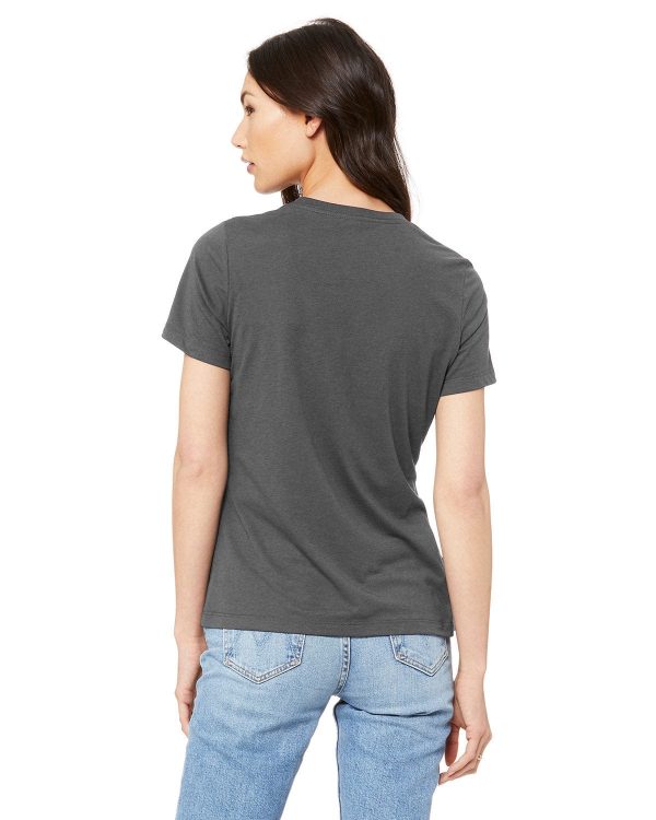 Bella+Canvas Ladies Relaxed Short Sleeve Jersey T-Shirt | Asphalt Online - Image 2