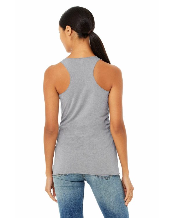 Bella+Canvas Ladies Triblend Racerback Tank | Ath Grey Trbldn For Cheap - Image 2