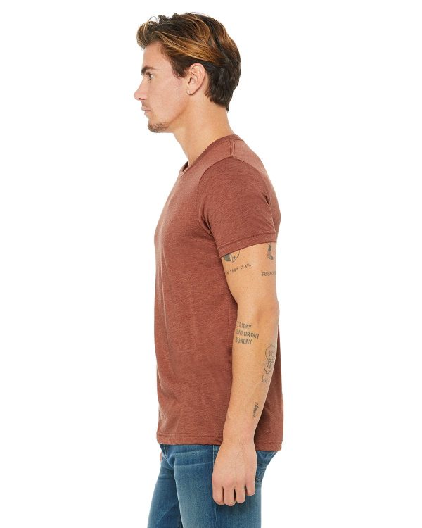 Bella+Canvas Triblend T-Shirt | Clay Triblend For Discount - Image 3
