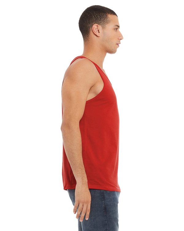 Bella+Canvas Unisex Jersey Tank | Red Online Hot Sale - Image 3