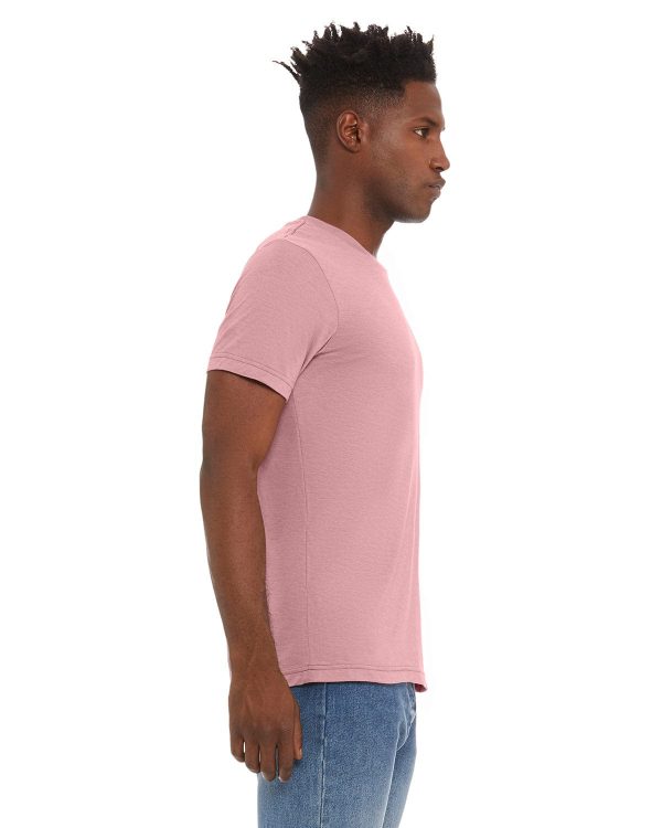 Bella+Canvas Triblend T-Shirt | Orchid Triblend For Cheap - Image 3