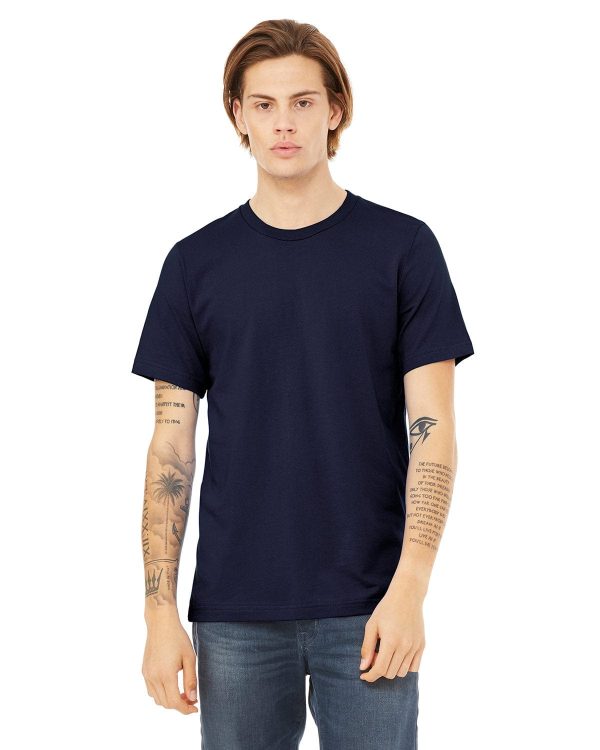 Bella+Canvas Unisex Heavyweight Crew T-Shirt | Navy Sale