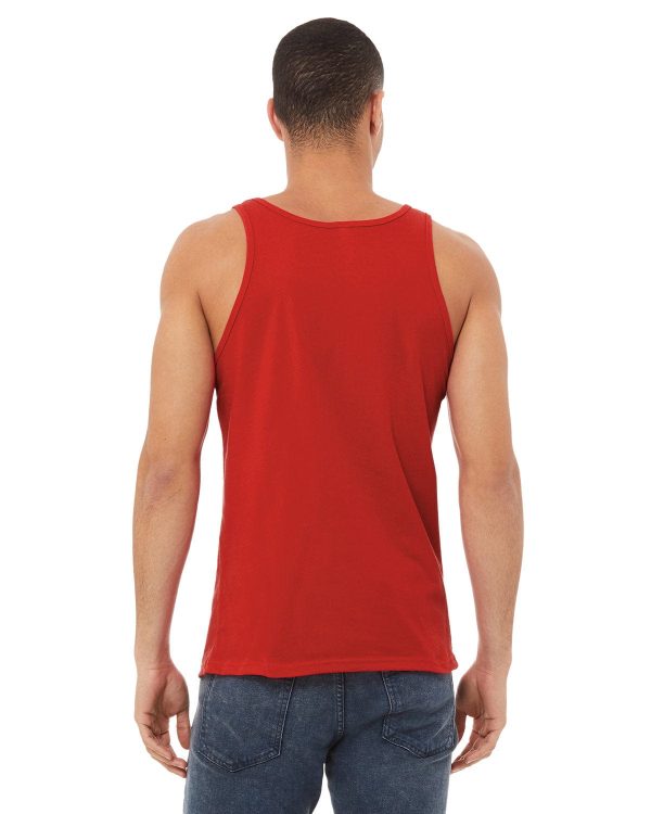 Bella+Canvas Unisex Jersey Tank | Red Online Hot Sale - Image 2