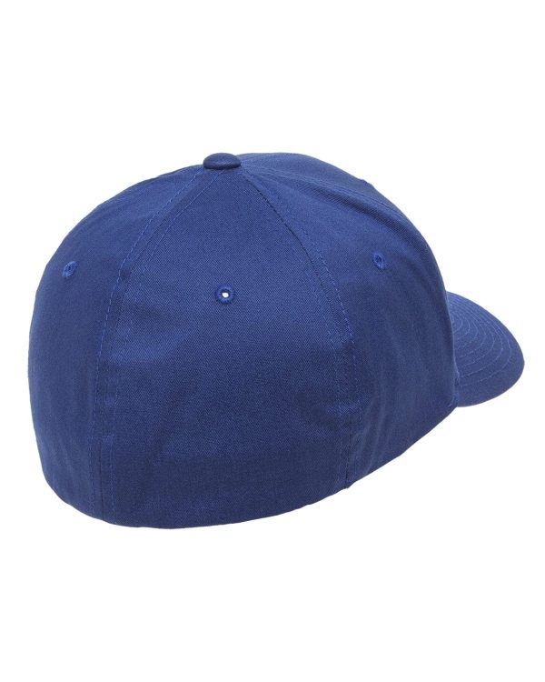 Yupoong 6-Panel Structured Mid-Profile Cap | Royal Sale - Image 2