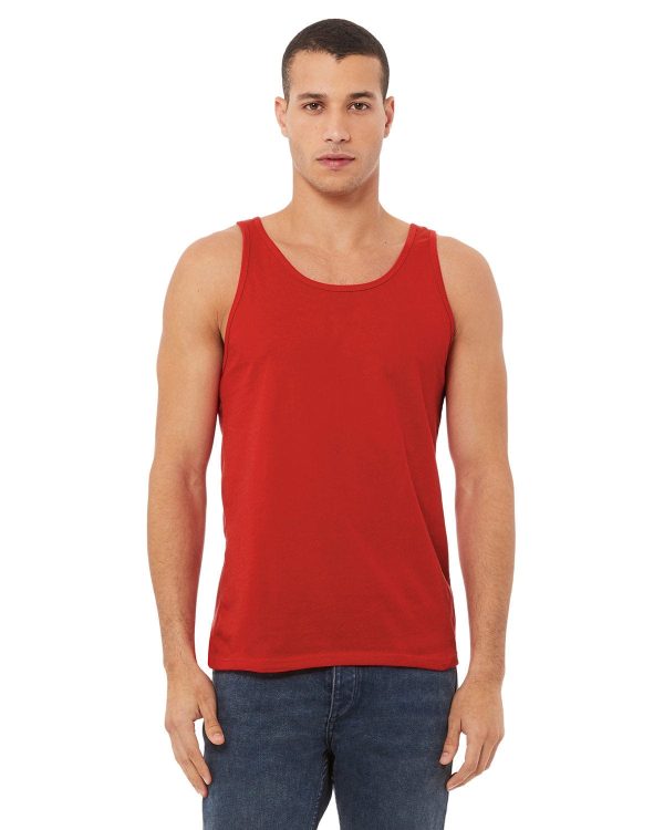 Bella+Canvas Unisex Jersey Tank | Red Online Hot Sale